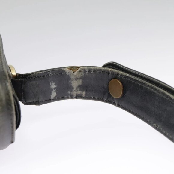 CELINE C Sulky Shoulder Bag Canvas Navy Beige - Picture 8 of 16